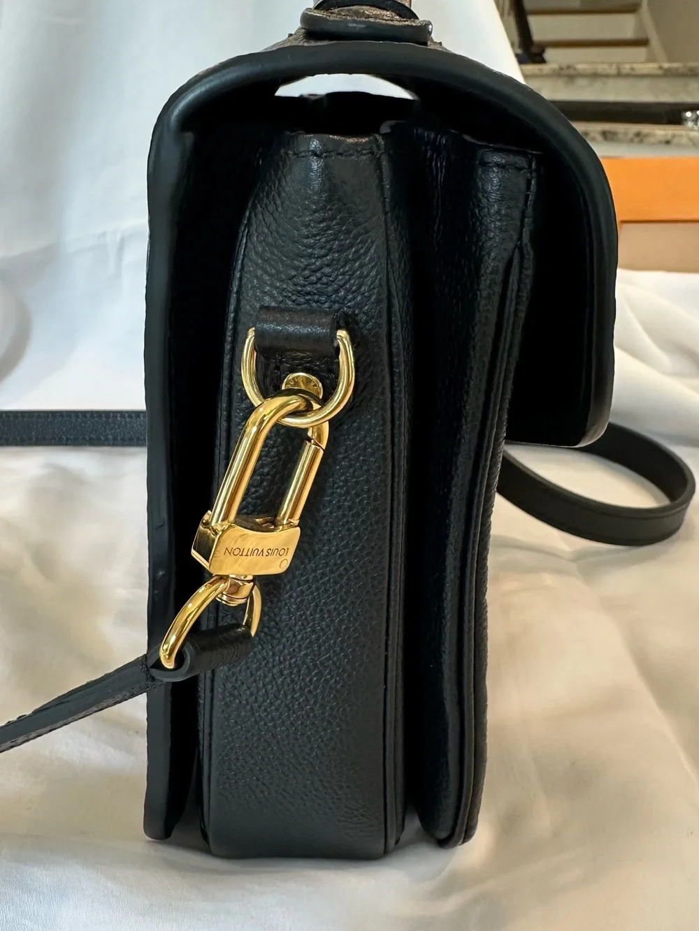 Louis Vuitton sleek black